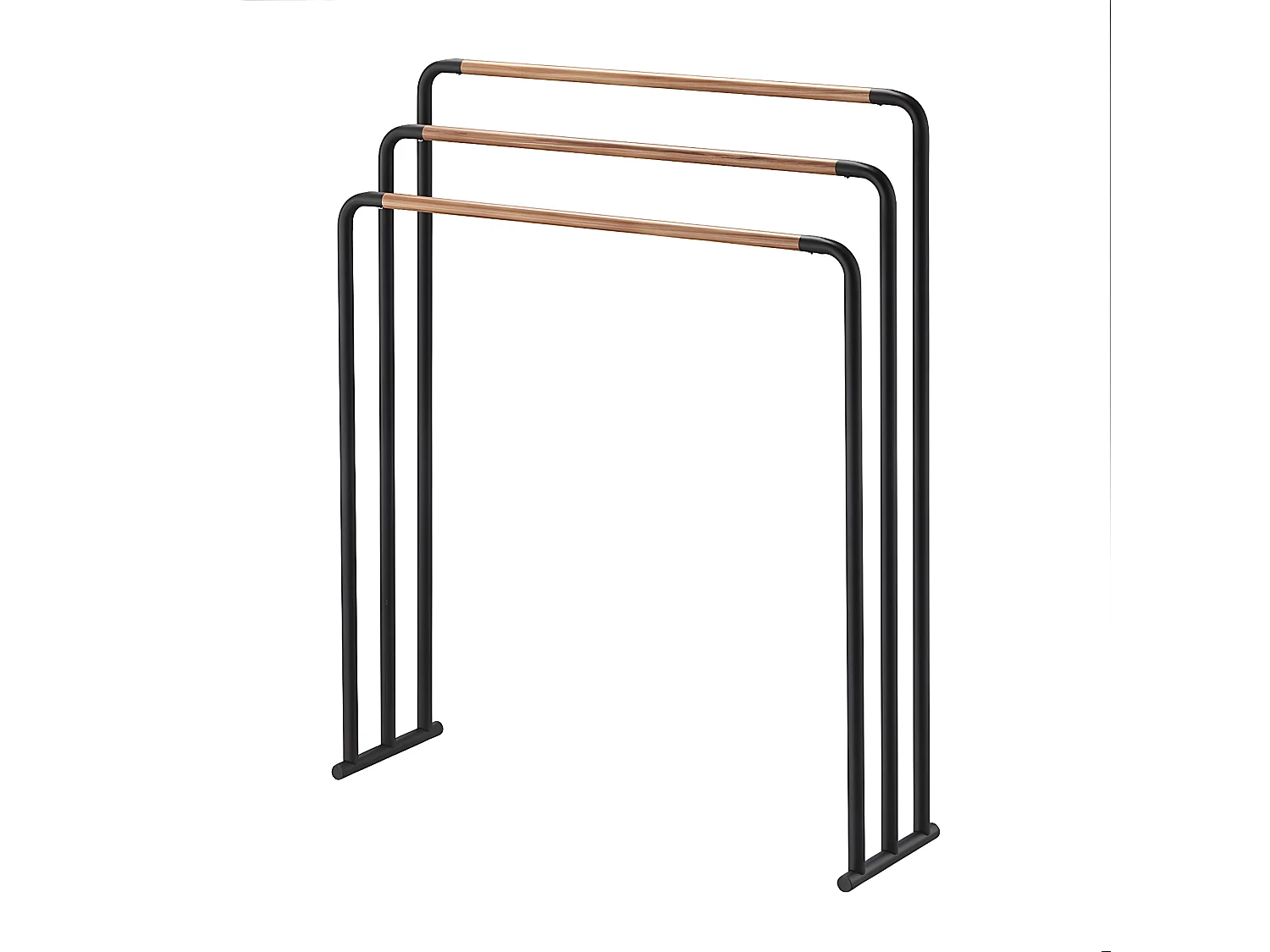 Porte serviettes en métal 3 barres