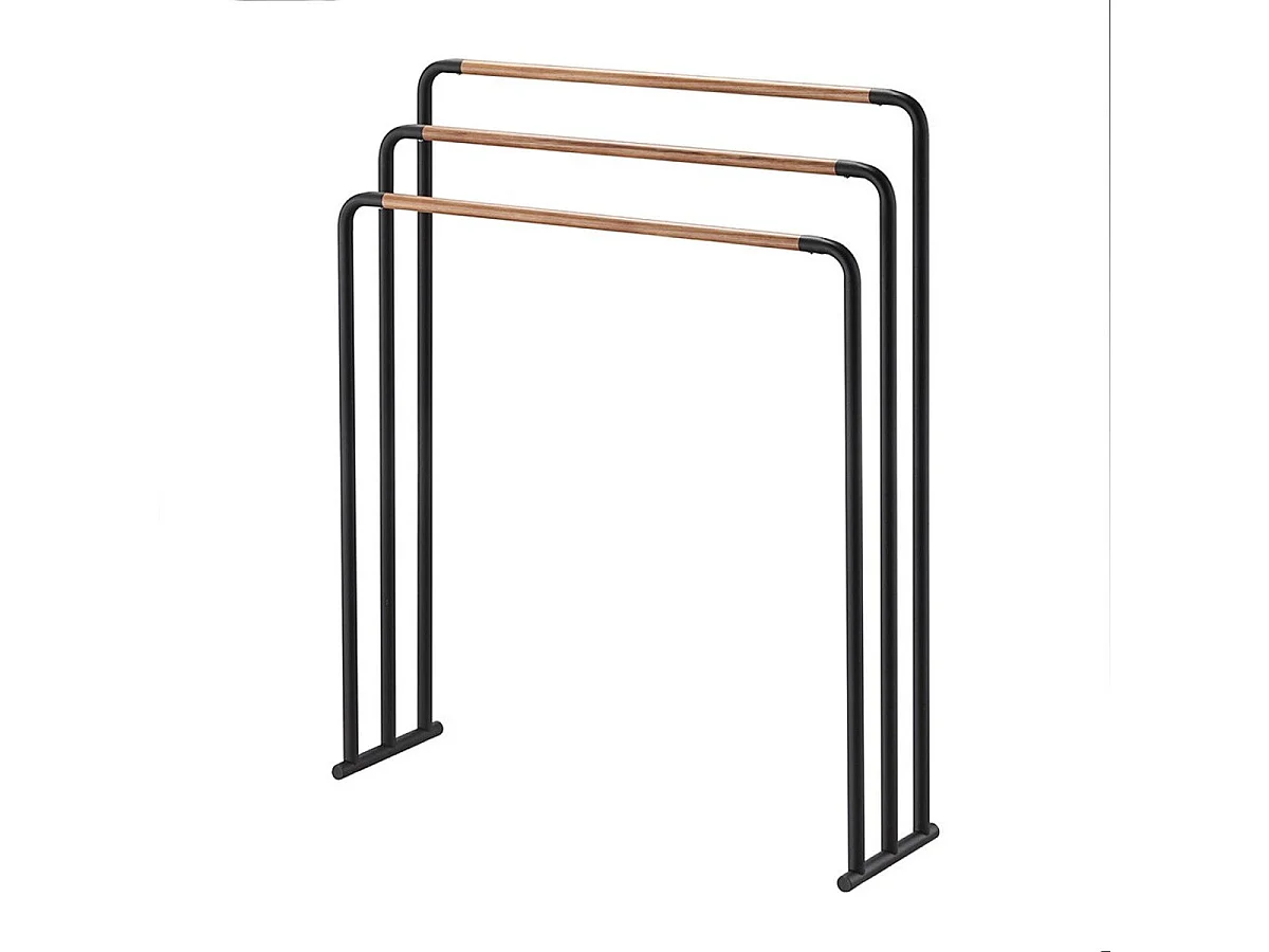 Metalowy wieszak na ręczniki z 3 prętami