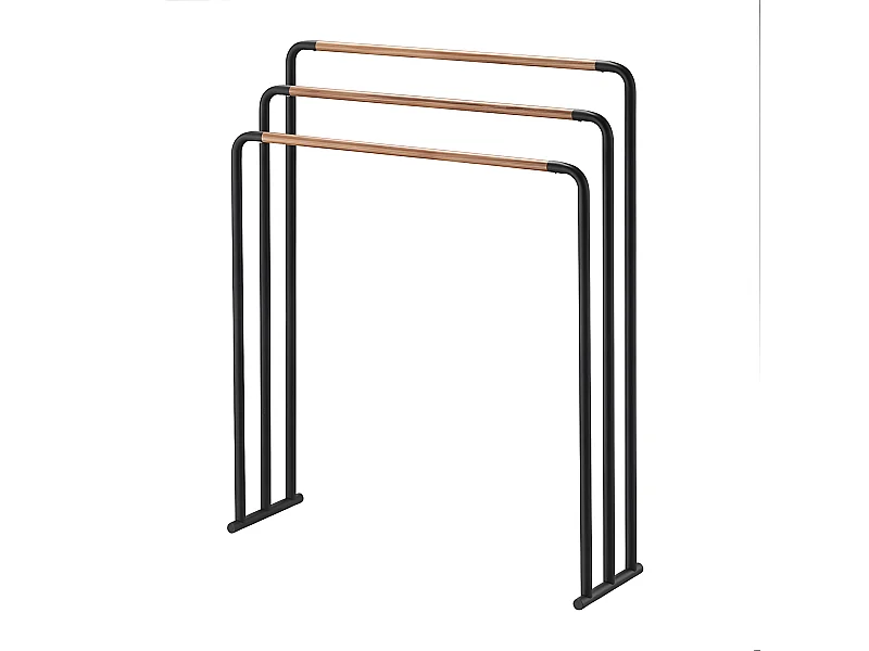 Porte serviettes en métal 3 barres