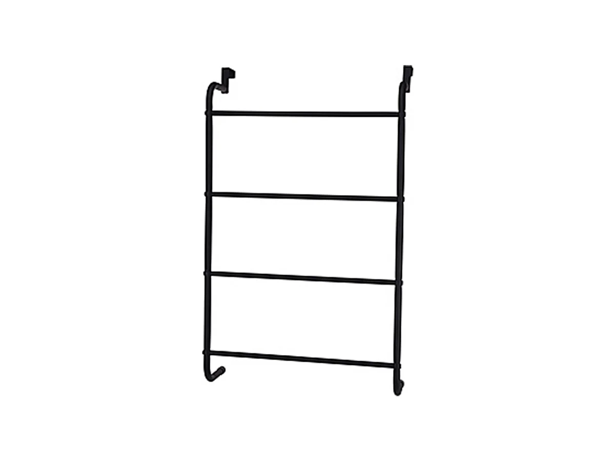 Porte serviette noir à suspendre