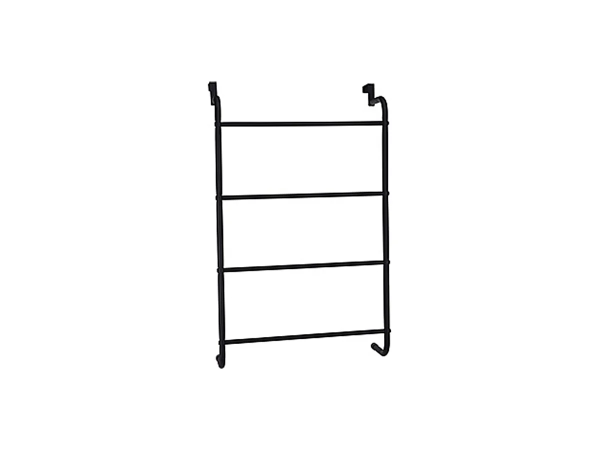 Porte serviette noir à suspendre