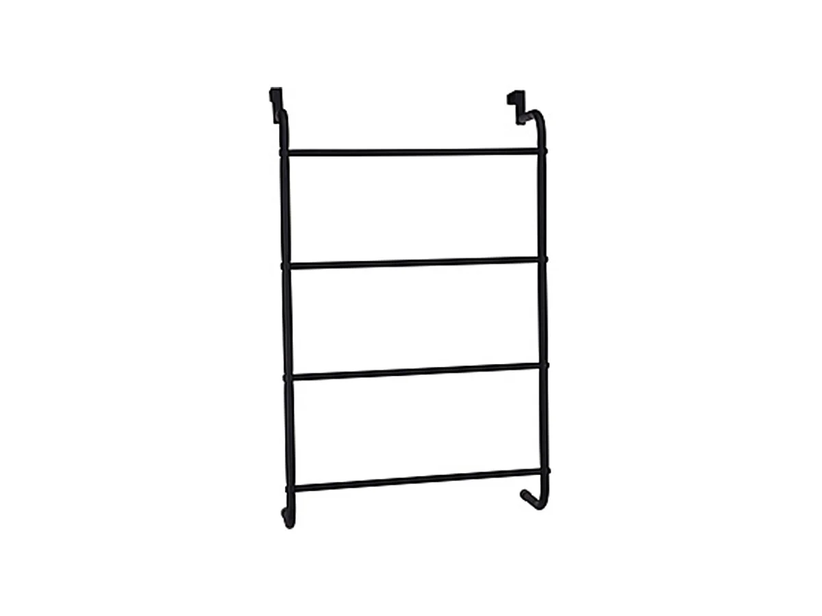 Porte serviette noir à suspendre