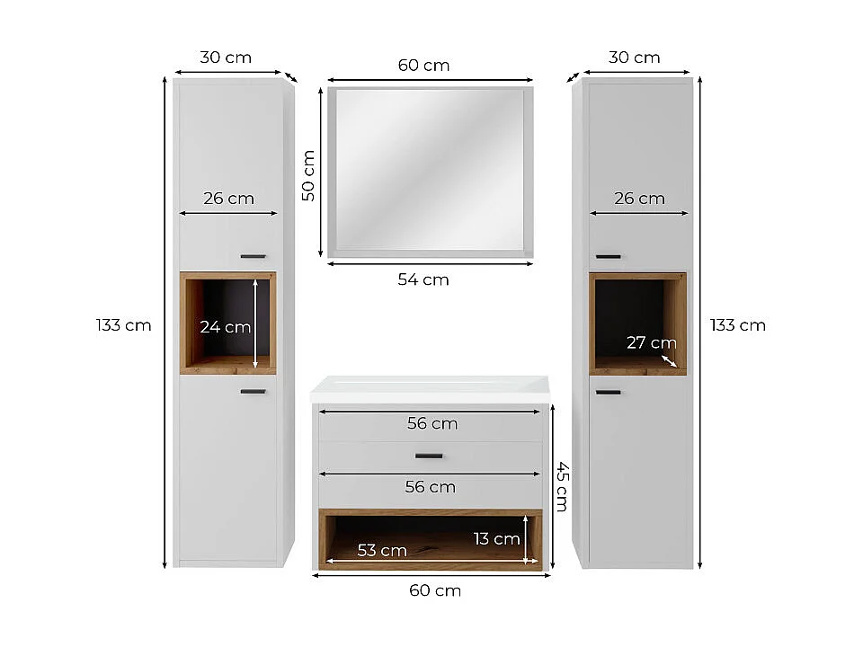 Set de baño Baltesi 101