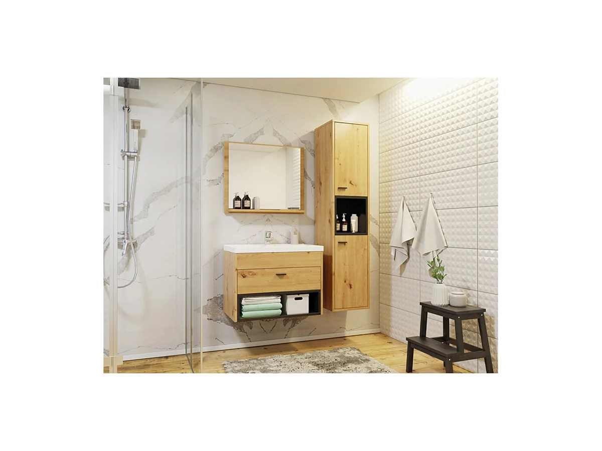 Ensemble de salle de bain avec 1 colonne Olie