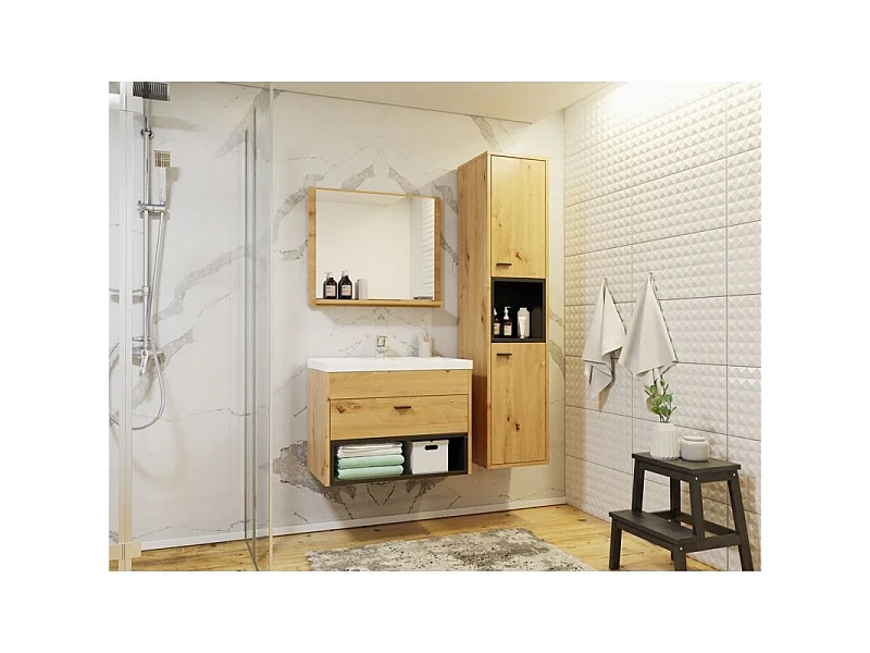 Ensemble de salle de bain avec 1 colonne Olie