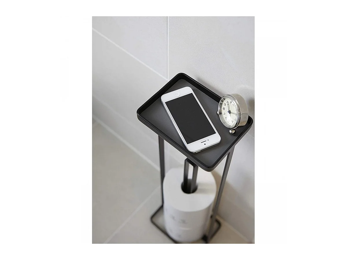 Toilettenpapierhalter mit Handyhalterung