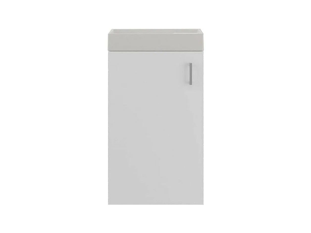 Lave-mains 1 porte avec Vasque L40cm