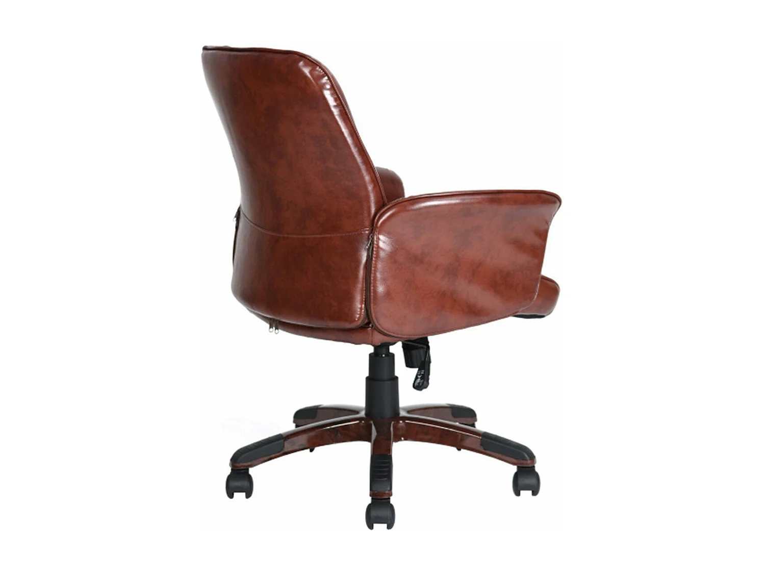 Fauteuil de bureau Chesterfield en simili cuir