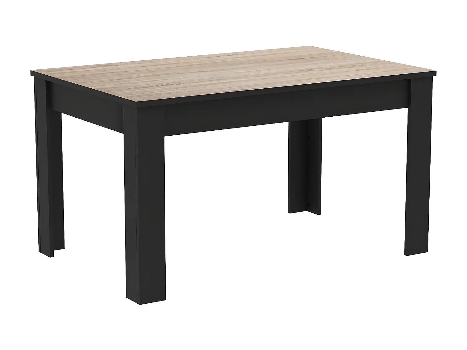 Table à Manger pour 4/6 Personnes L140x90 cm - Wayne