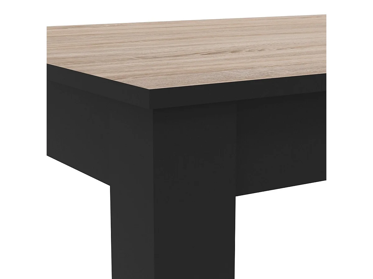 Table à Manger pour 4/6 Personnes L140x90 cm - Wayne