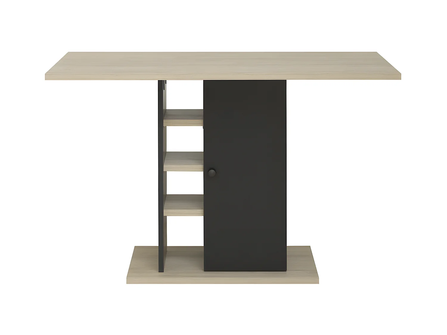 Table à manger rectangulaire avec rangement Oxford - Fabrication Française
