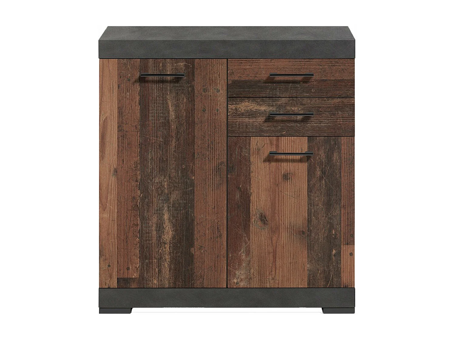 Buffet avec 2 Portes et 2 Tiroirs L80cm - Bristol