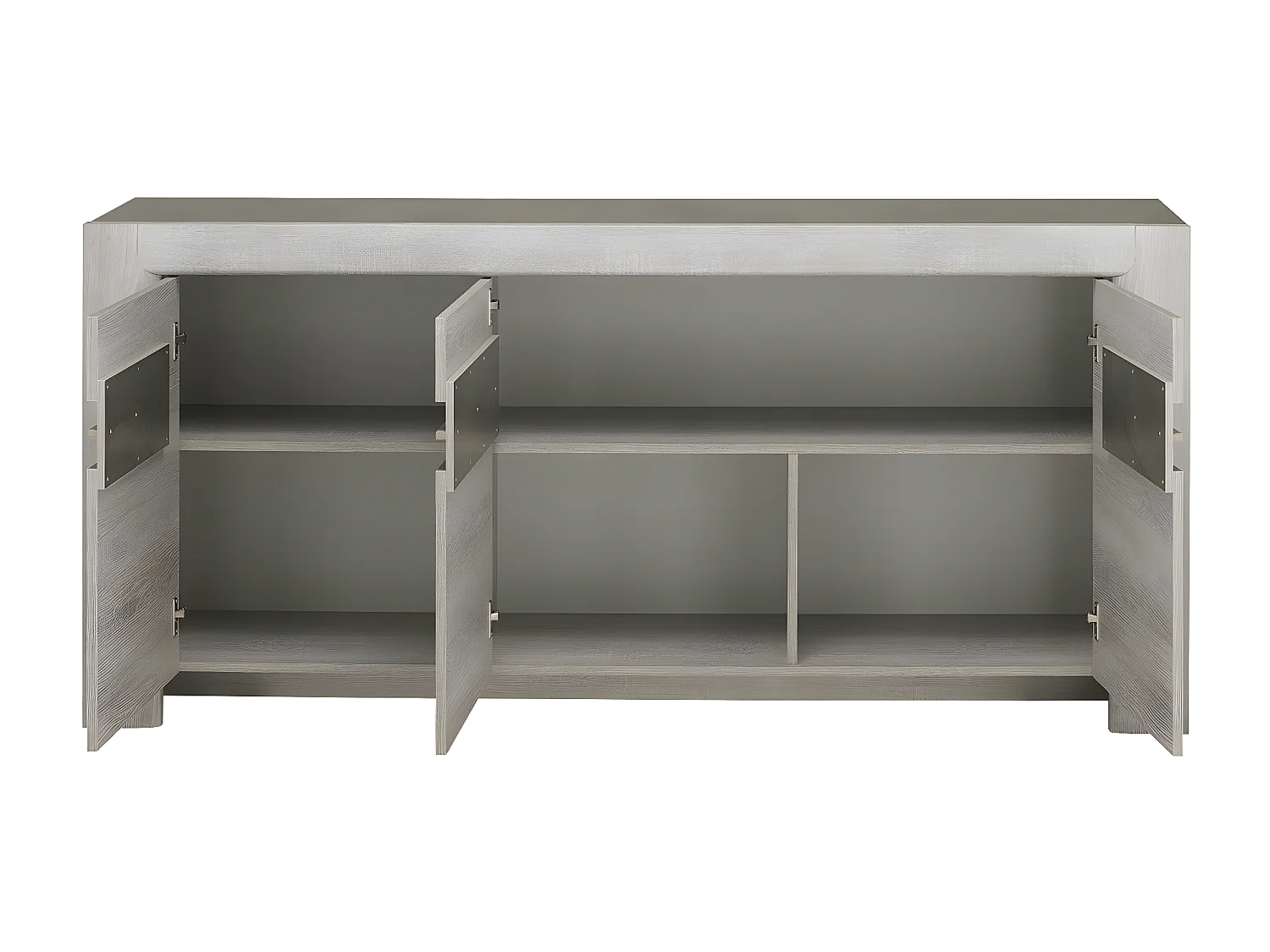 Buffet 3 portes couleur chêne L190cm- Fabrication Française