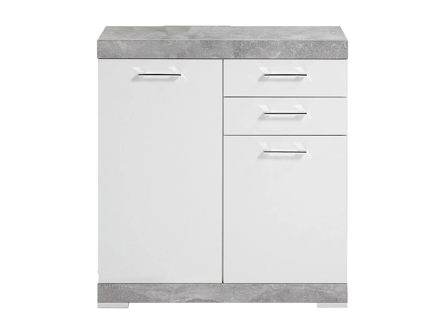 Buffet avec 2 Portes et 2 Tiroirs L80cm - Bristol