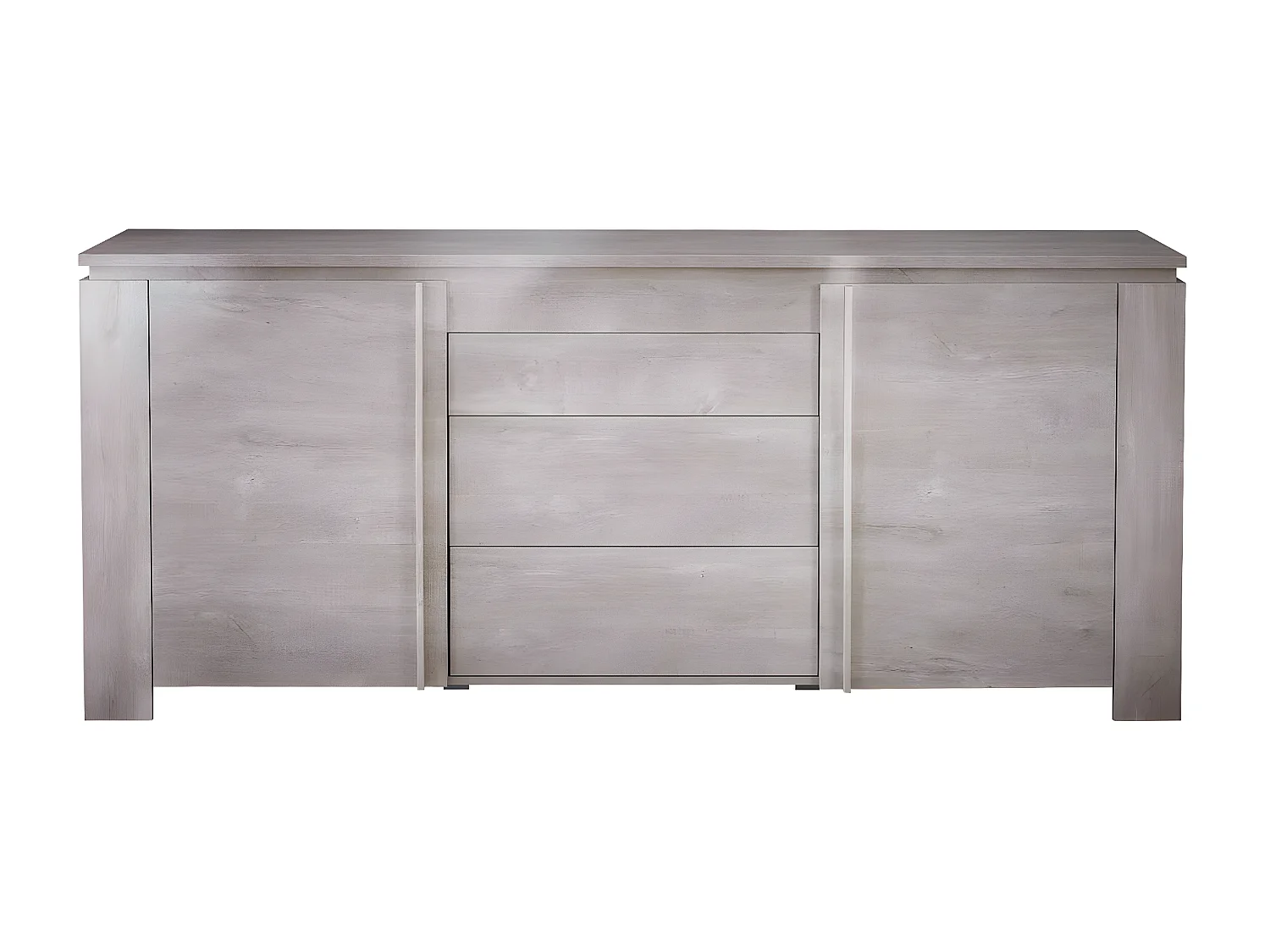 Buffet Bas 2 Portes 3 Tiroirs L204,7 cm - Ségur