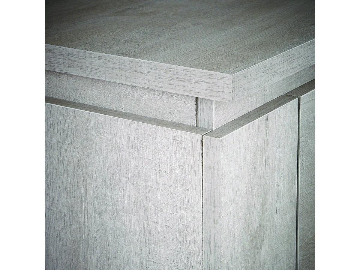 Buffet Bas 2 Portes 3 Tiroirs L204,7 cm - Ségur
