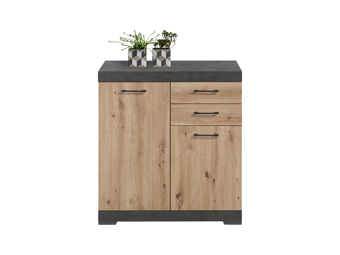 Buffet 2 Portes et 2 Tiroirs L80cm - BRISTOL