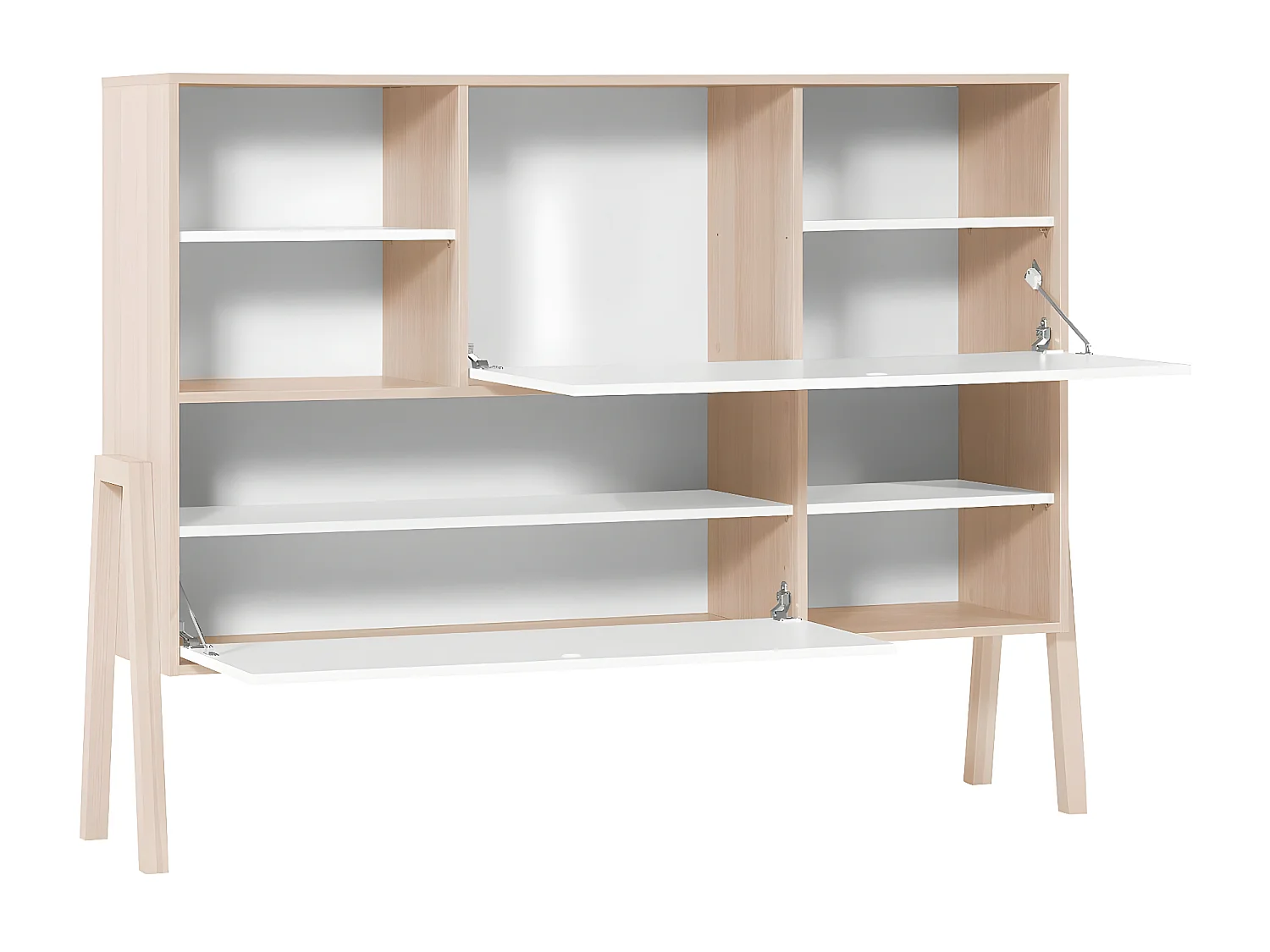 Buffet 2 portes rabattables L160 cm - SPOT