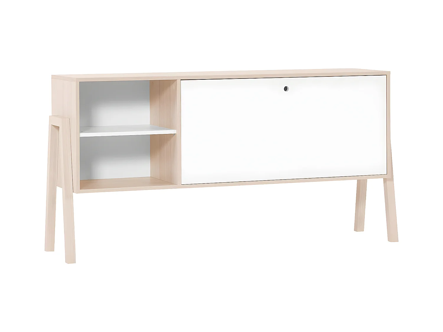 Buffet 1 porte rabattable L160 cm - SPOT