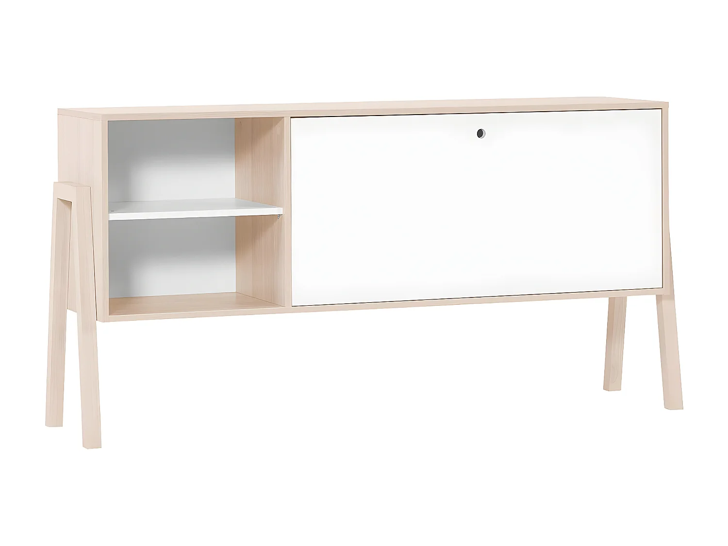 Buffet 1 porte rabattable L160 cm - SPOT