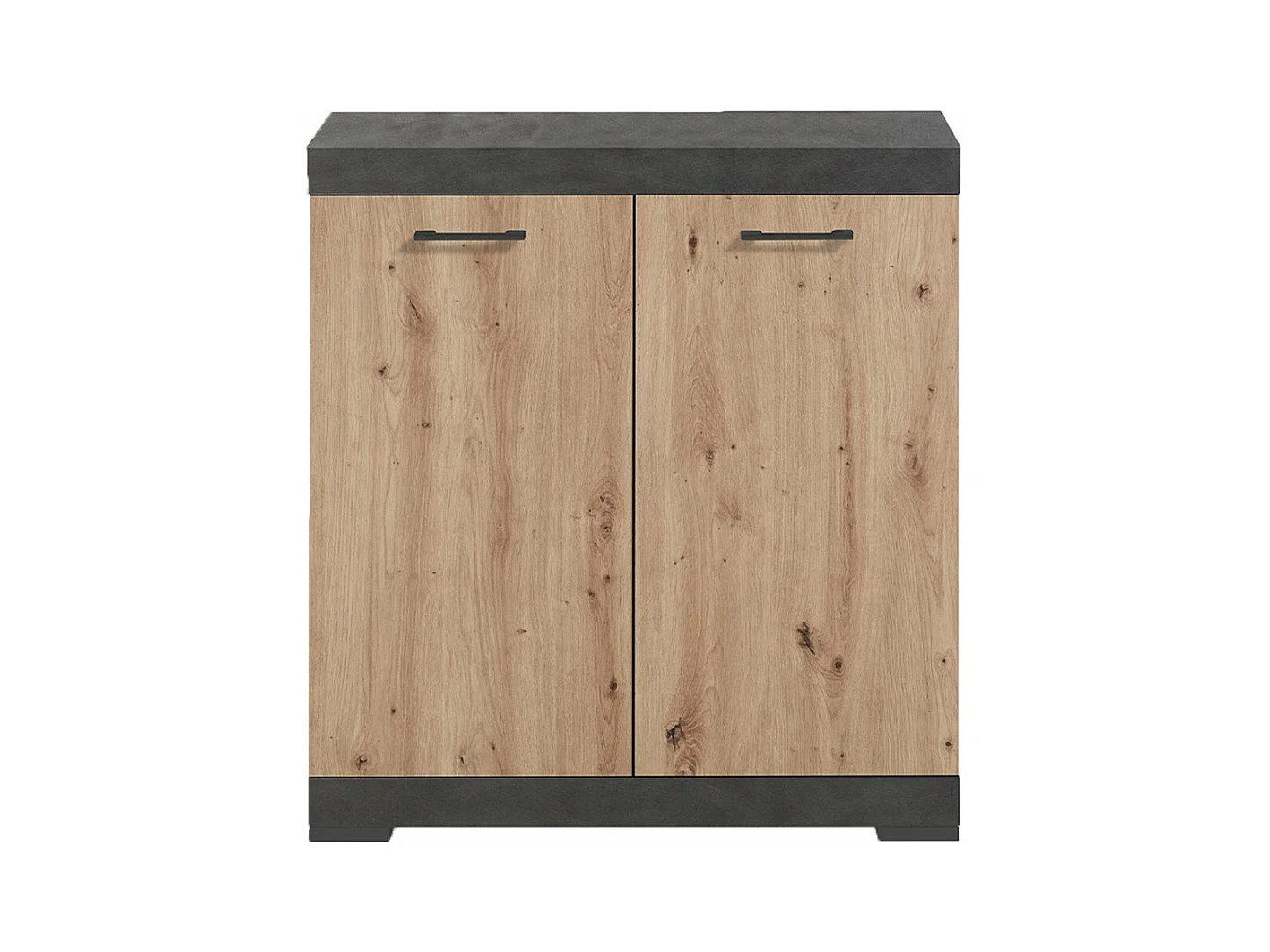 Buffet 2 Portes avec Étagère Amovible L80cm - Bristol