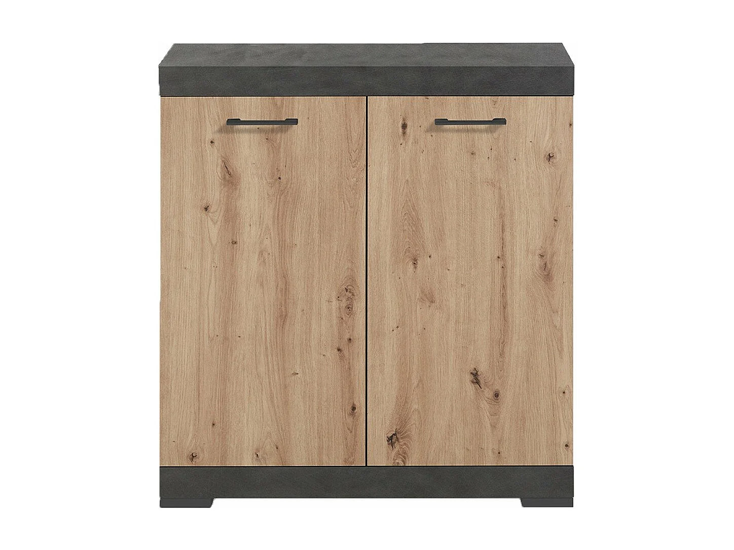 Buffet 2 Portes avec Étagère Amovible L80cm - Bristol