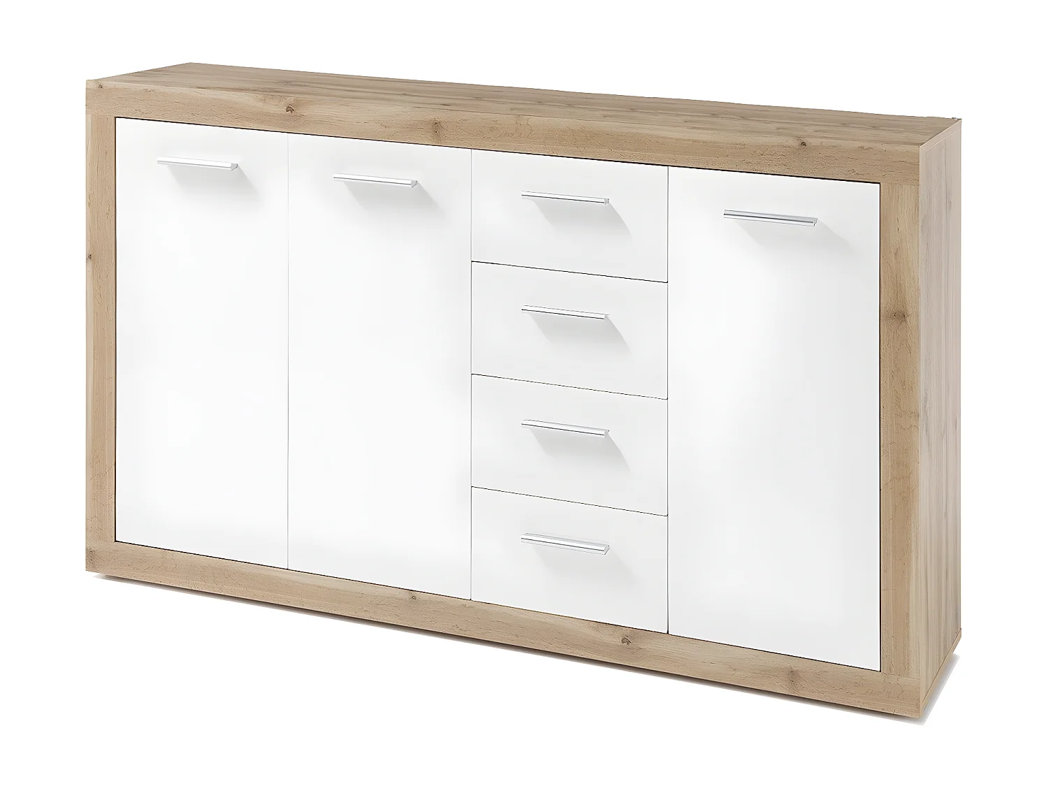 Buffet 3 portes 4 tiroirs L152cm - IBIZA