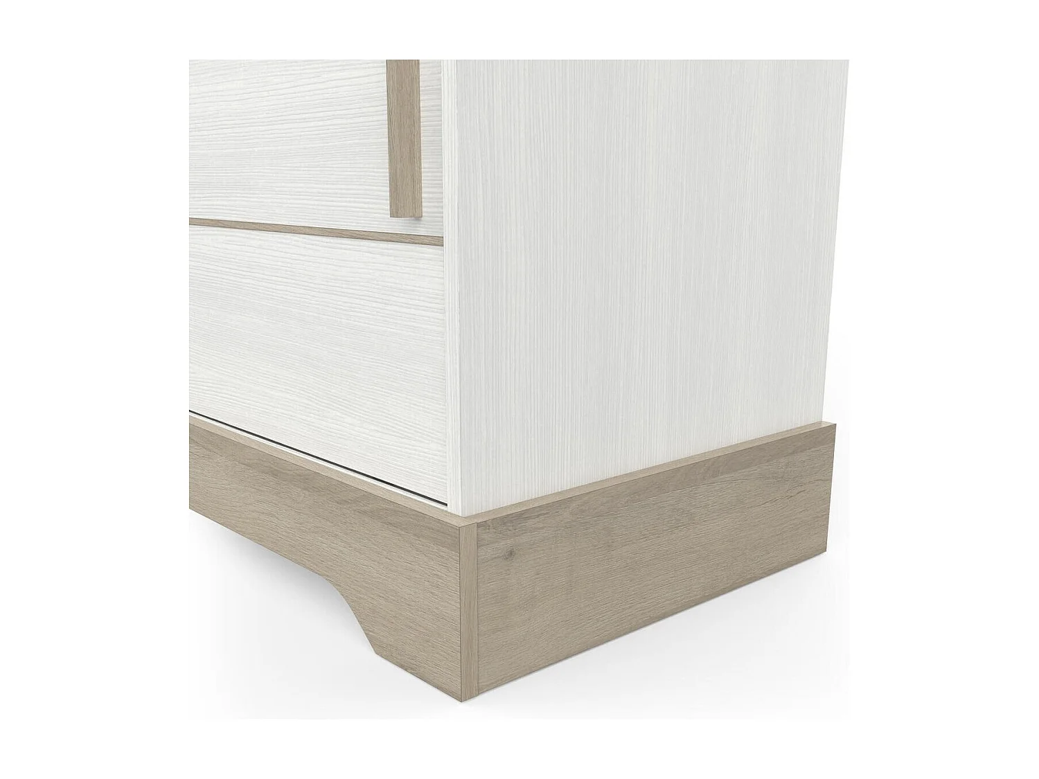 Buffet 2 Schiebetüren 3 Schubladen L200 cm - Cottage