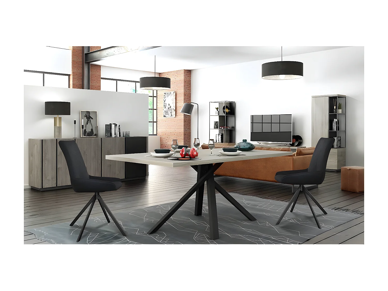 Buffet 4 portes Snapp - Fabrication Française