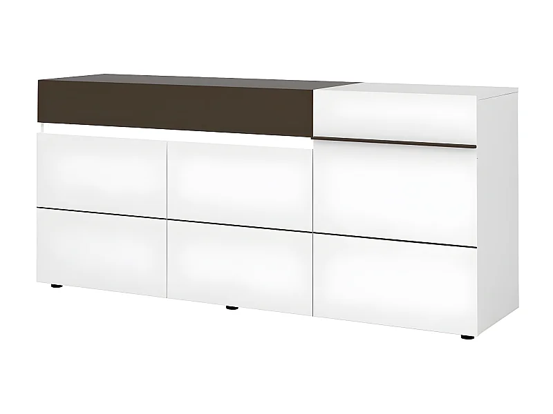 Buffet 3 portes 1 tiroir Karat L200cm- Fabrication Française