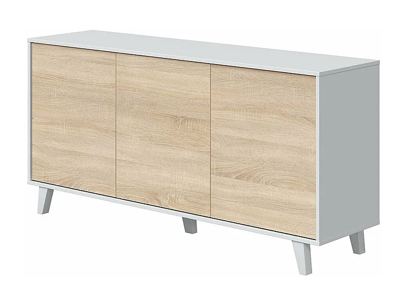 Buffet scandinave 3 portes Zaiken Plus - L154 cm