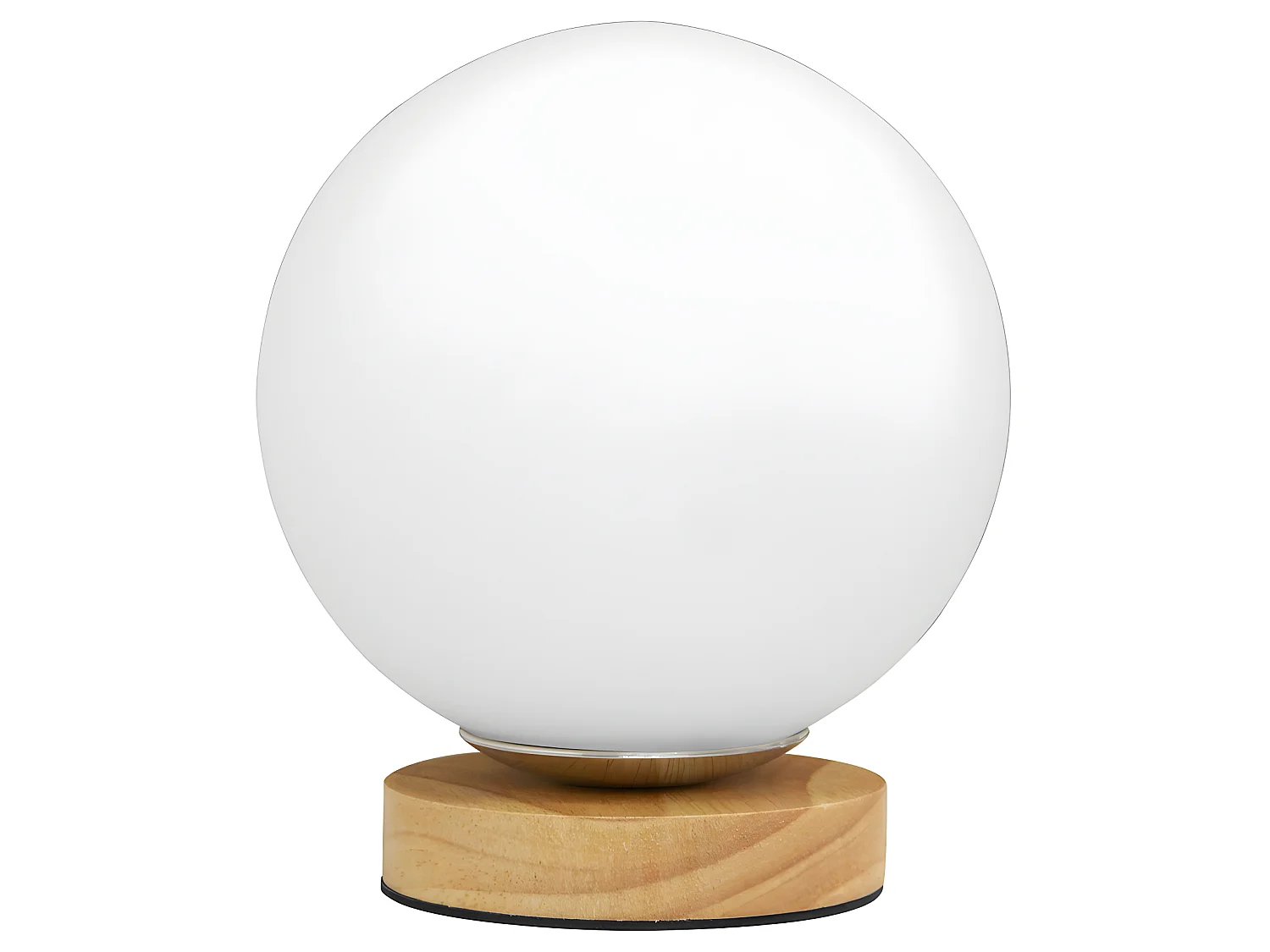 Lampe de Table - Lampe de Salon Design Globe - Mon Bois naturel