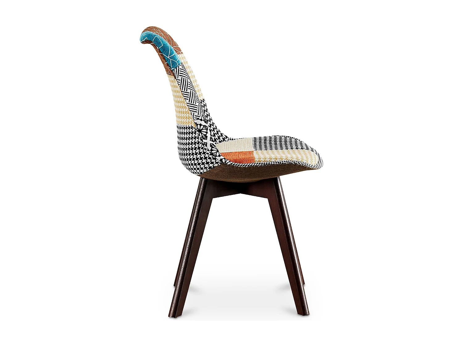 Silla de Comedor - Tapizada en Patchwork  - Patty