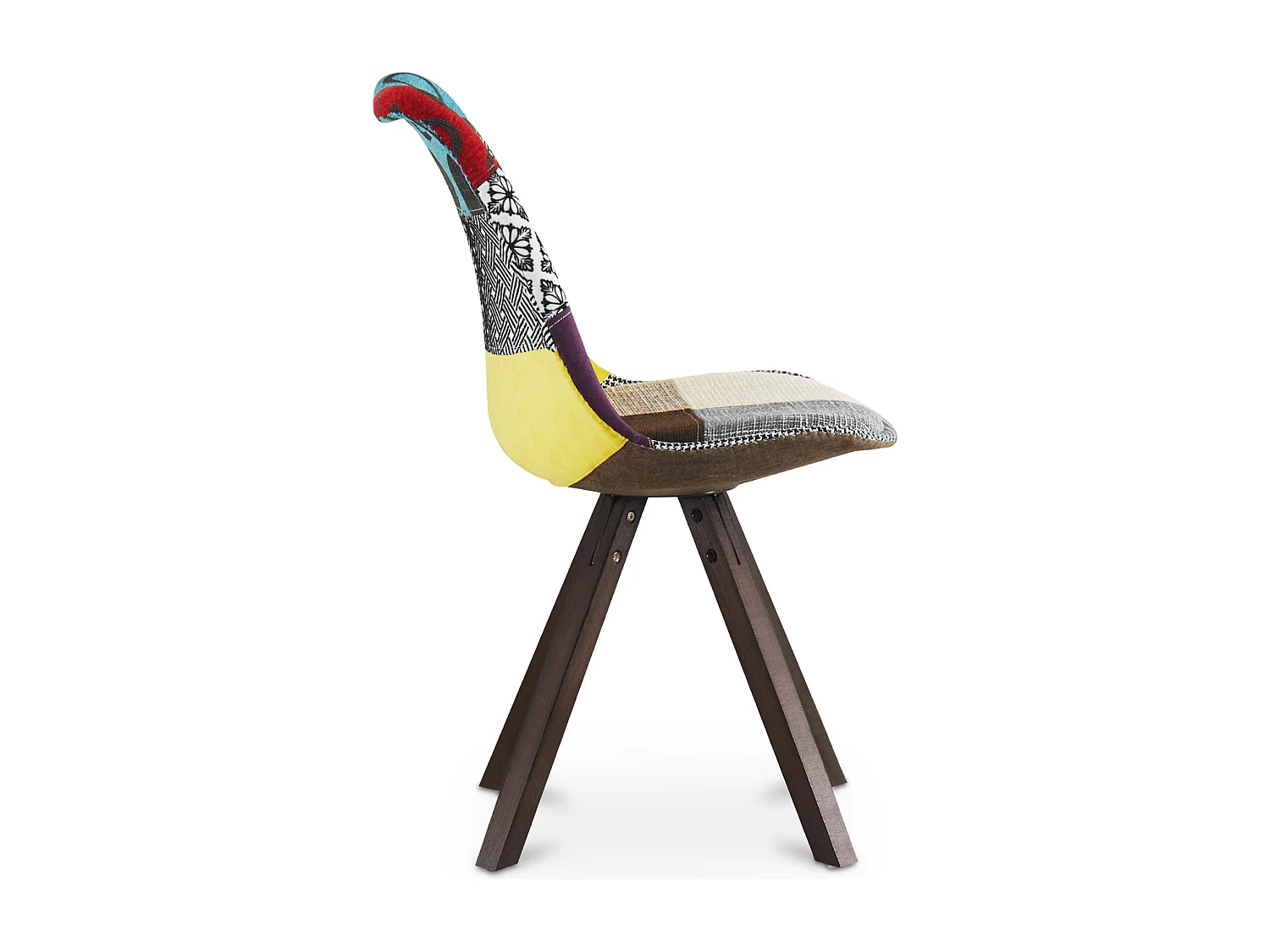 Silla de Comedor - Tapizada en Patchwork - Ray