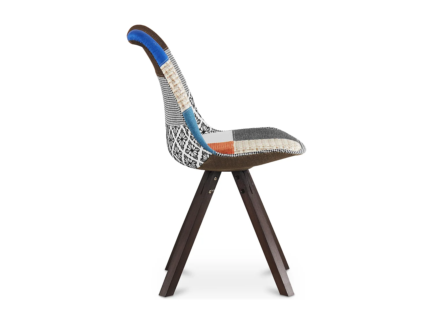 Silla de Comedor - Tapizada en Patchwork - Pixi