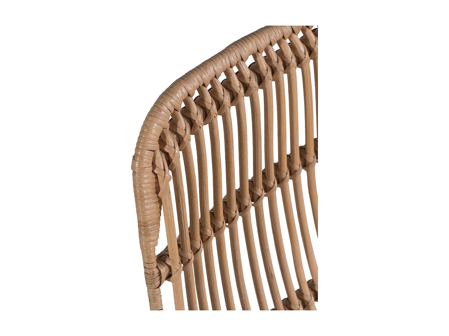 Esszimmerstuhl aus Rattan - Boho Bali Stil - Prena