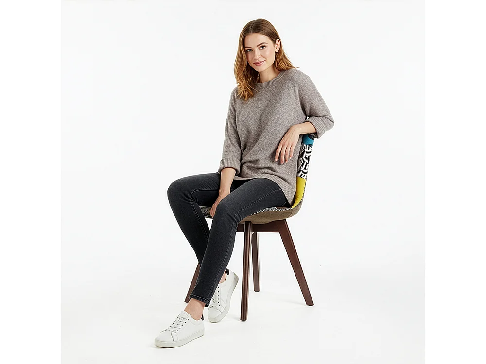 Silla de Comedor - Tapizada en Patchwork - Ray