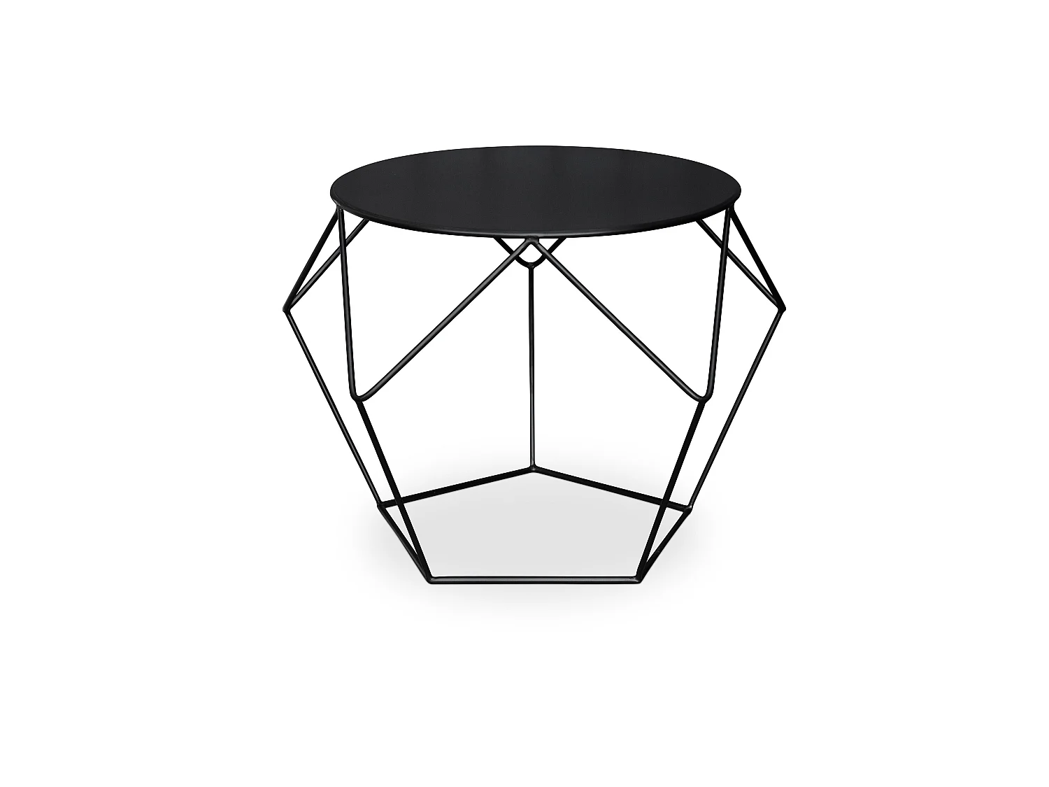 Tavolino laterale - Stile Industriale - Metallo - Diamond