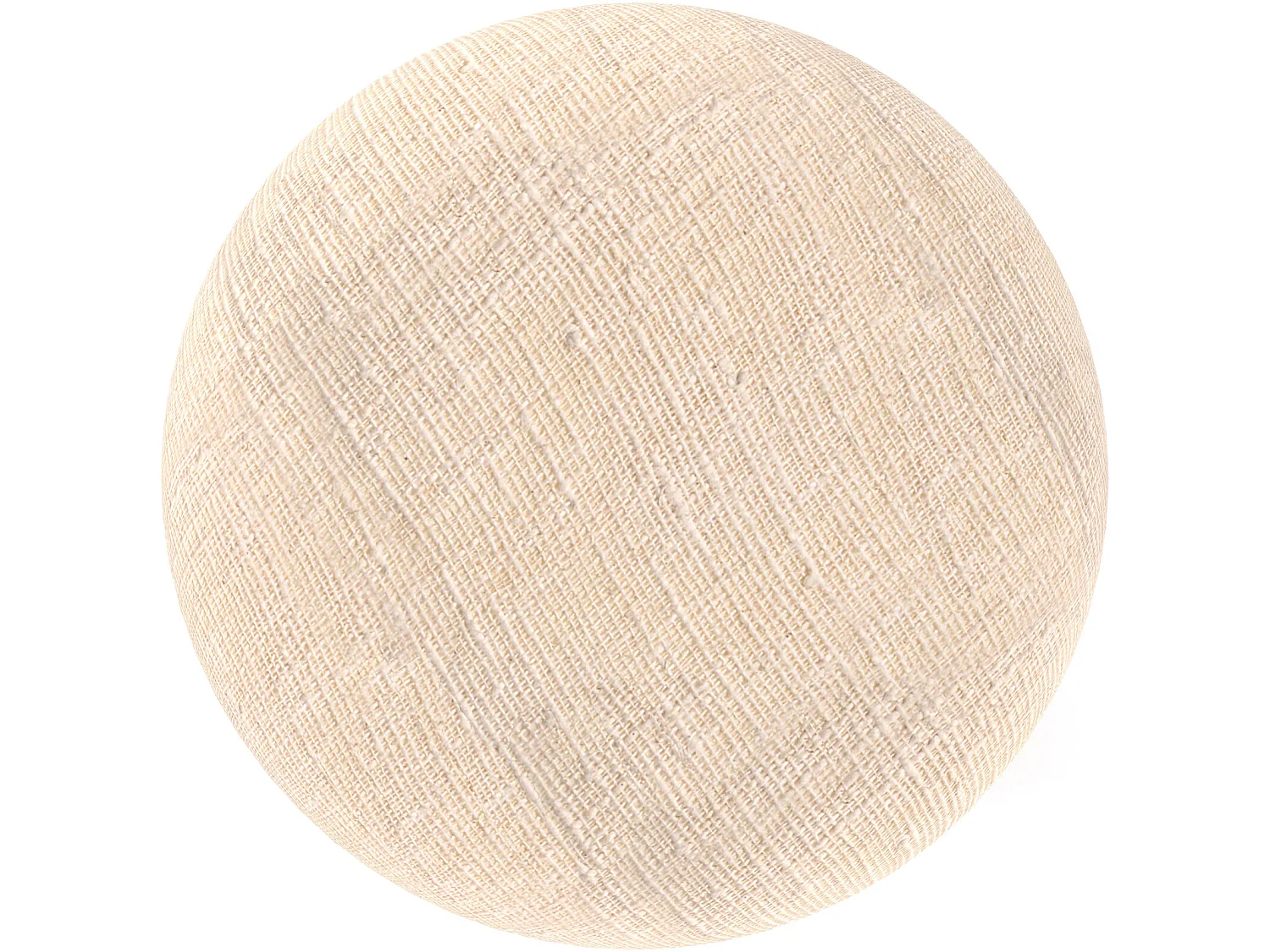 Runder Hocker mit Stoffbezug - Boho Bali Stil - Hiwal