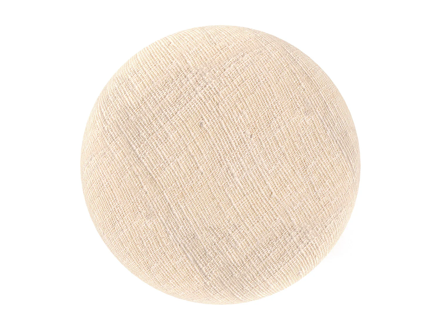 Runder Hocker mit Stoffbezug - Boho Bali Stil - Hiwal