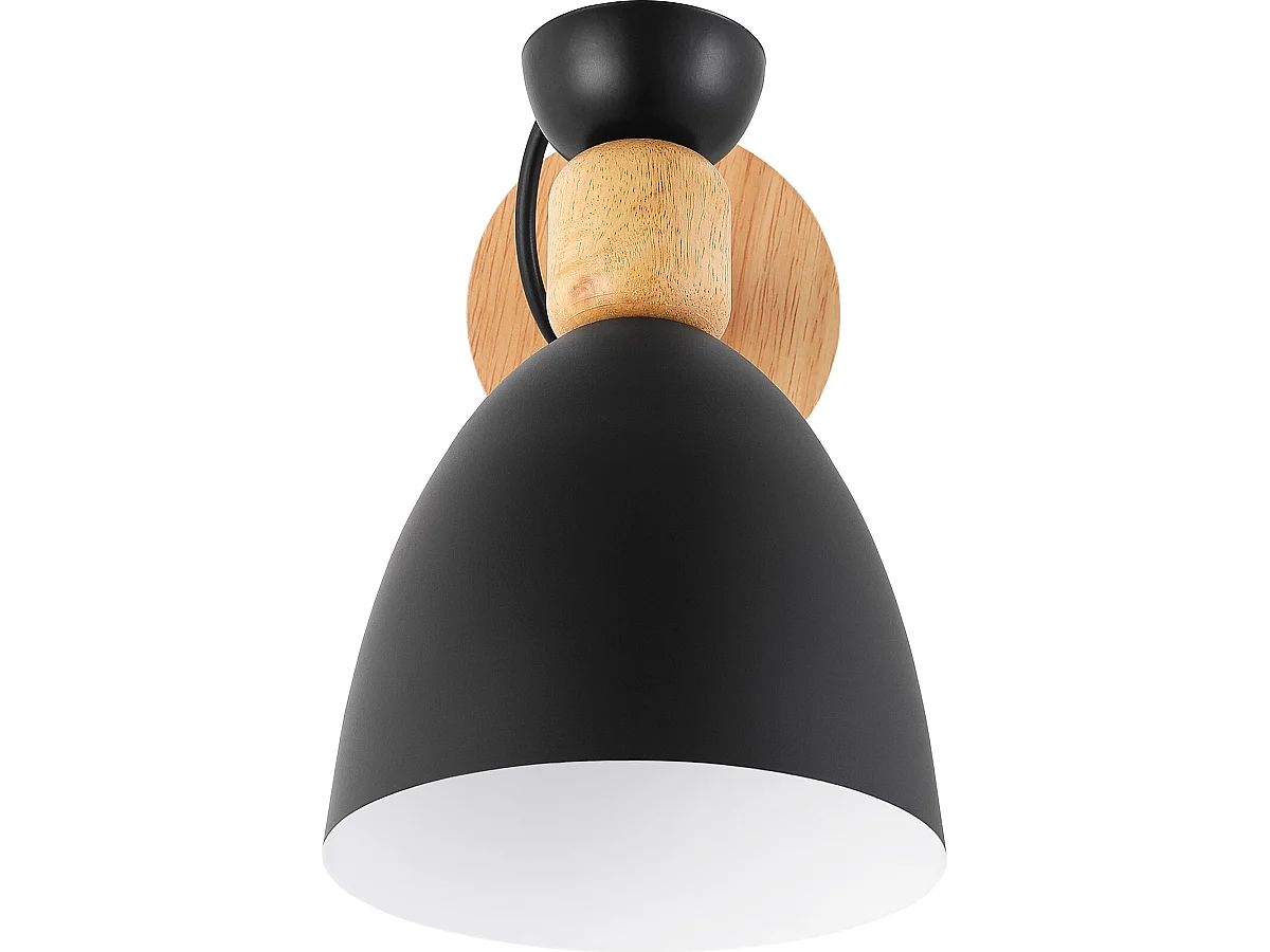 Lámpara Aplique de Pared - Estilo Escandinavo - Metal y Madera - Jorson