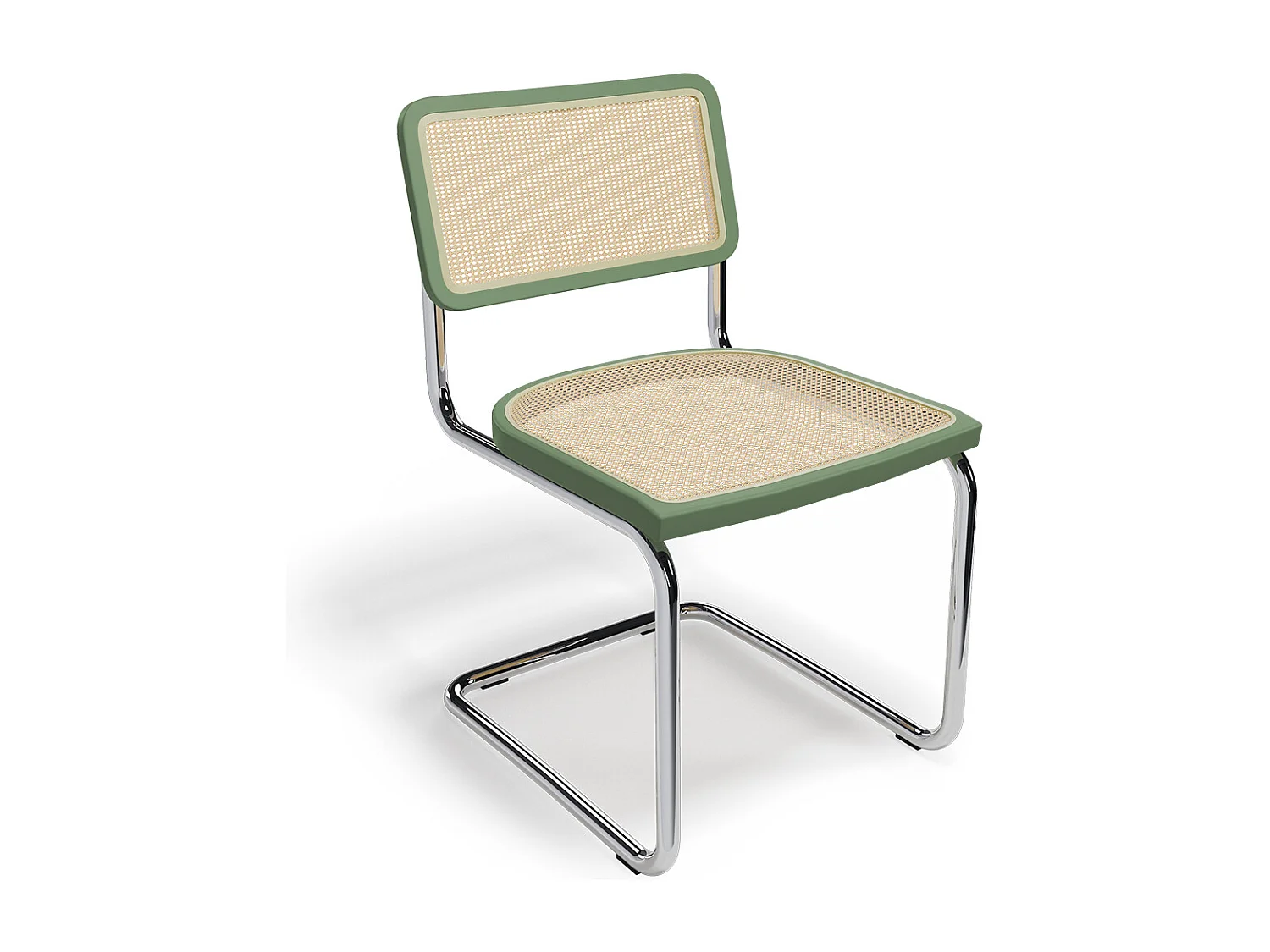 Chaise de salle à manger de style Boho Bali - Lumba Vert