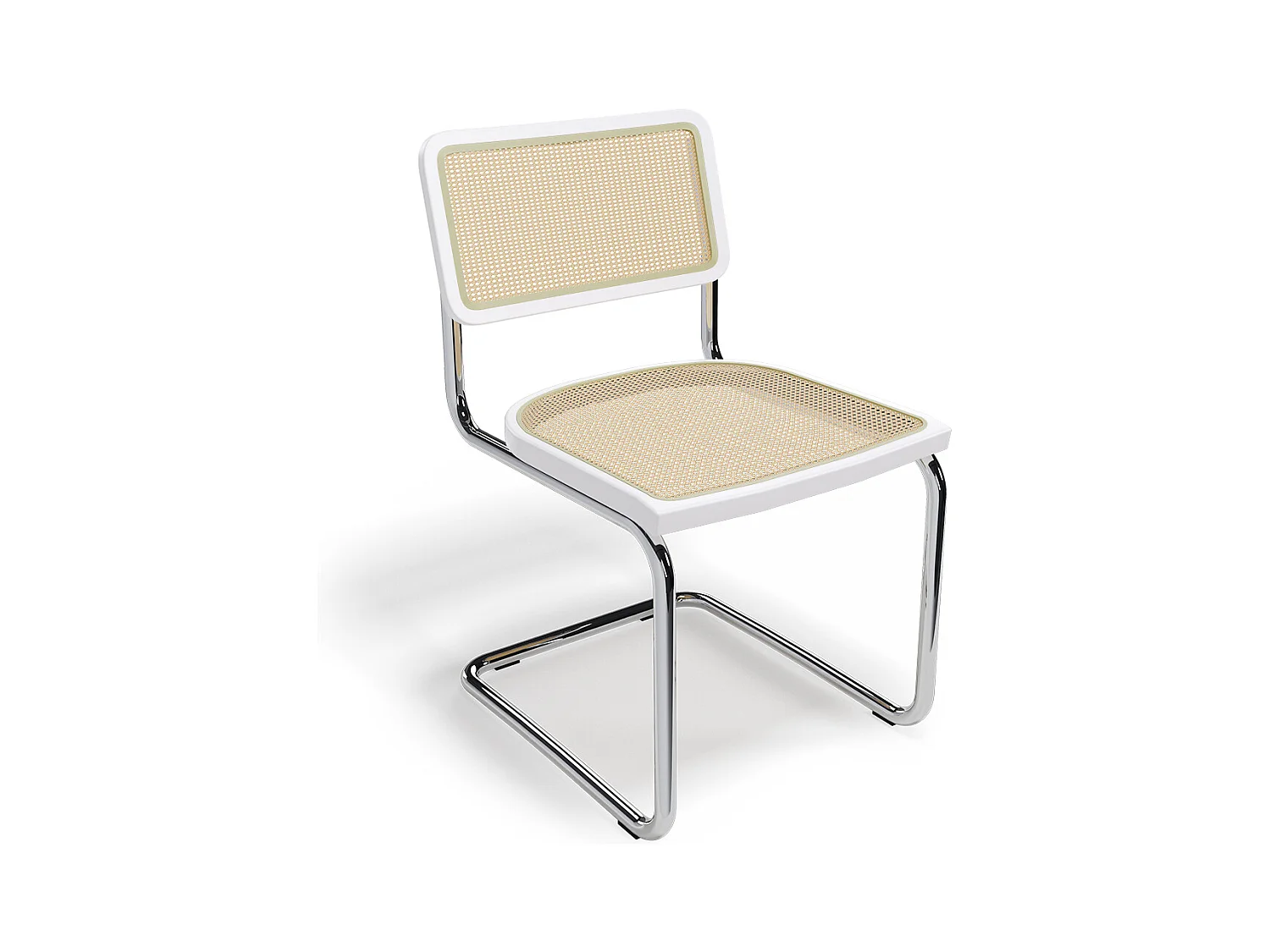 Chaise de salle à manger de style Boho Bali - Lumba Blanc