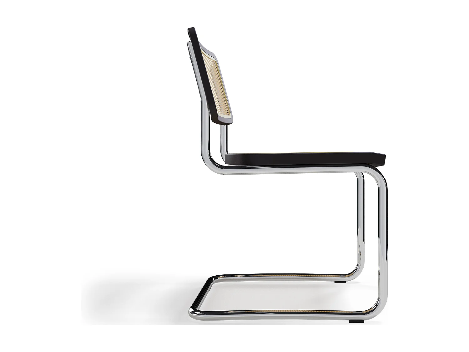 Chaise de salle à manger de style Boho Bali - Lumba Noir