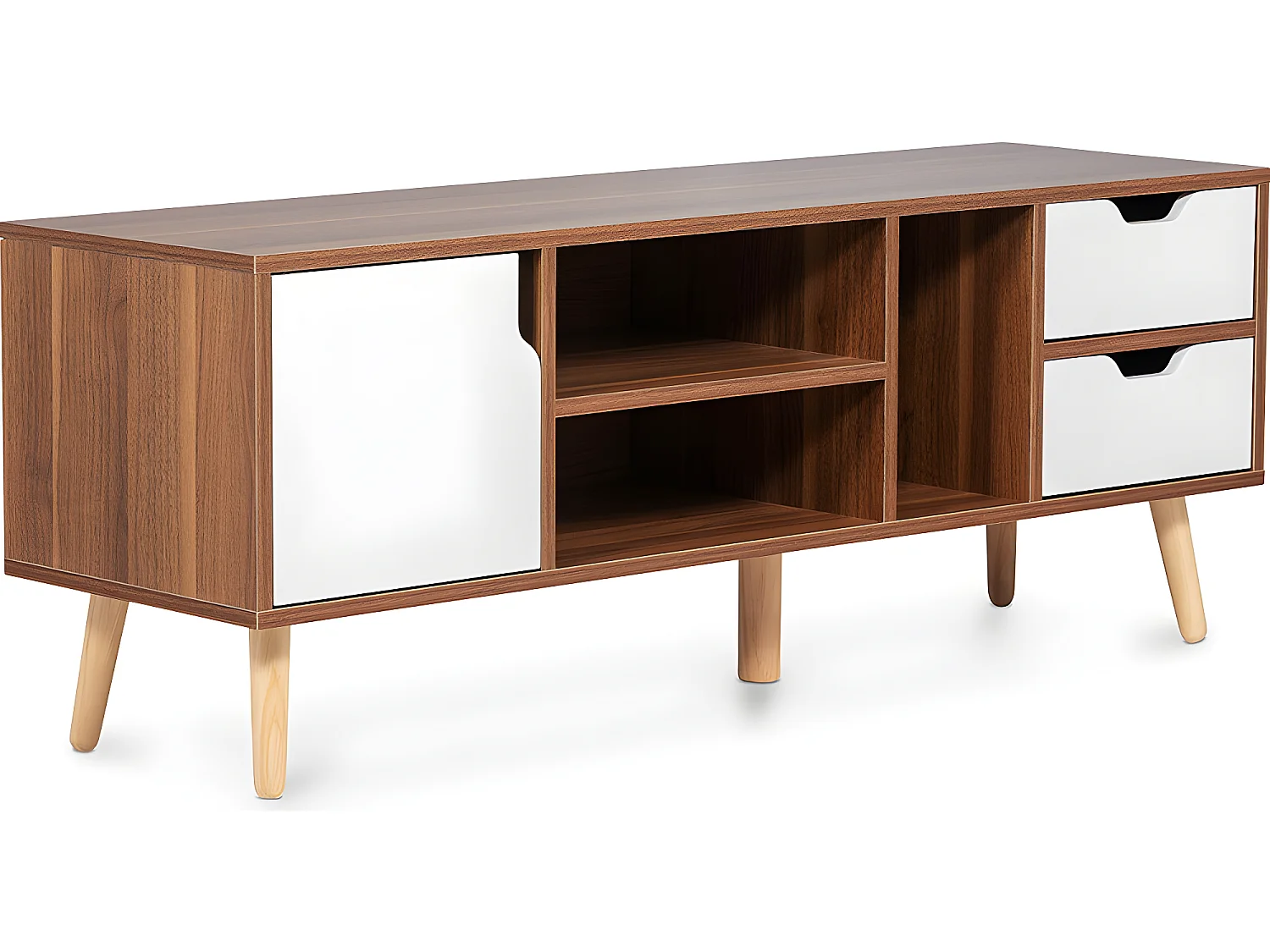 Mueble TV de Madera - Diseño Escandinavo - Lubi