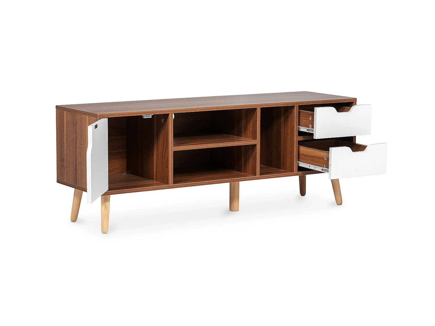 Mueble TV de Madera - Diseño Escandinavo - Lubi