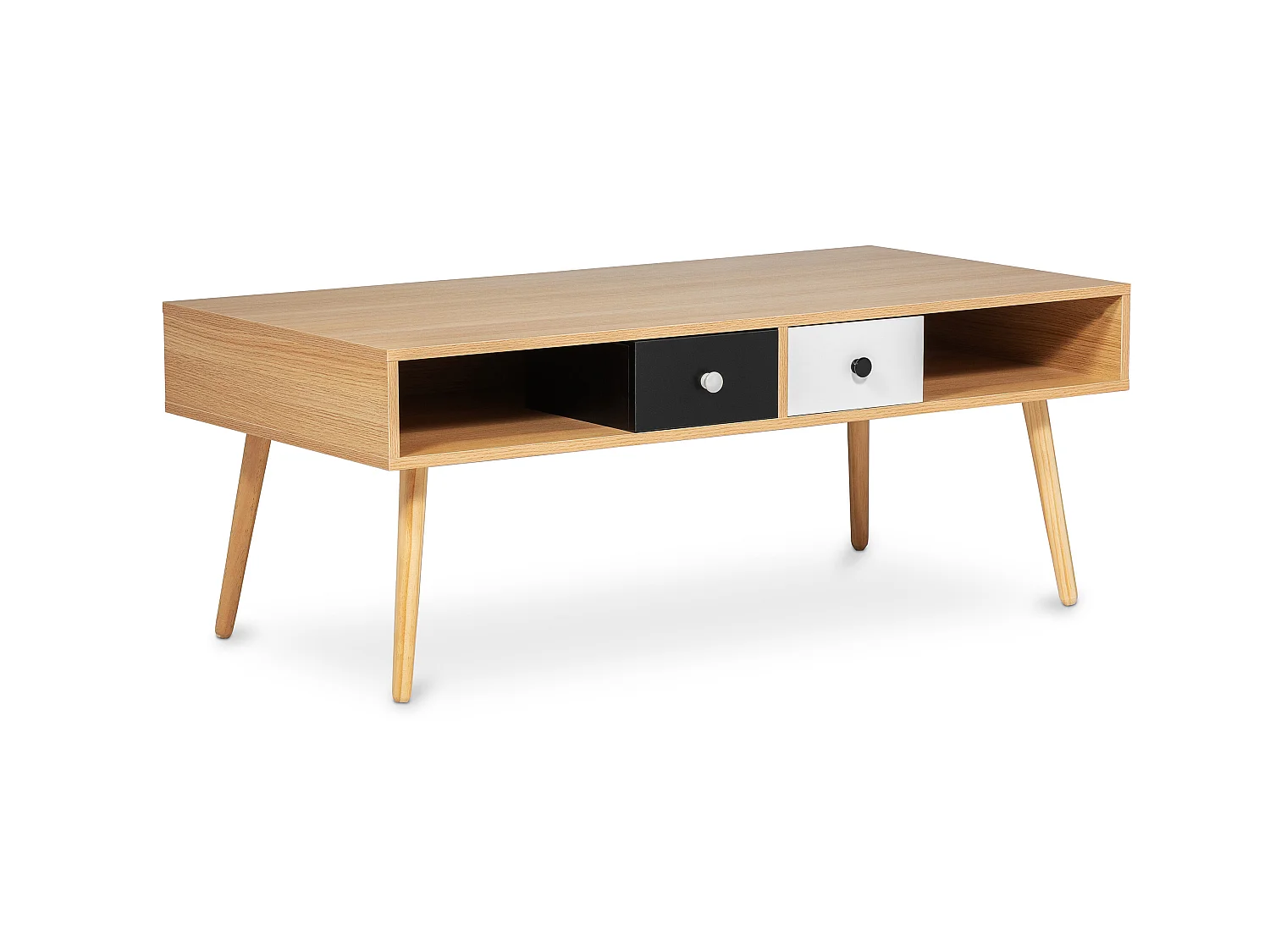 Holz-Couchtisch - Skandinavisches Design - Miua