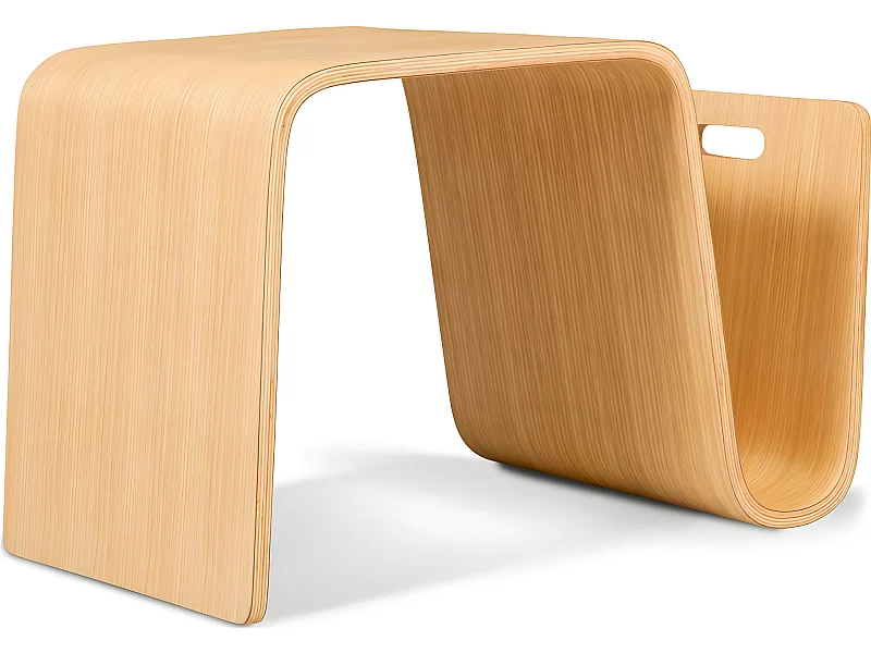 Beistelltisch - Design Zeitschriftenhalter - Holz - Audrey