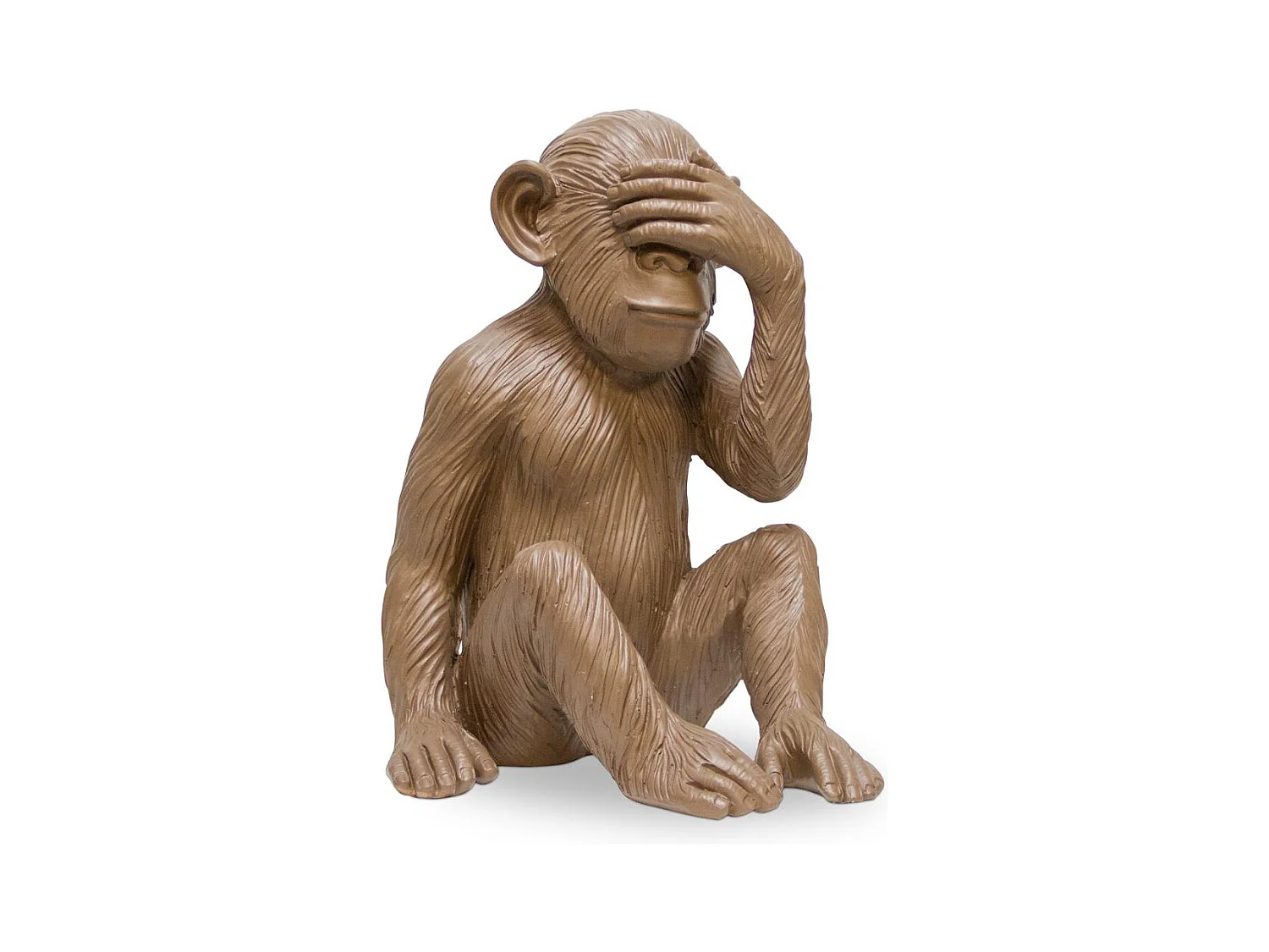 Dekorative Designfigur - Blinder Affe - Sapiens