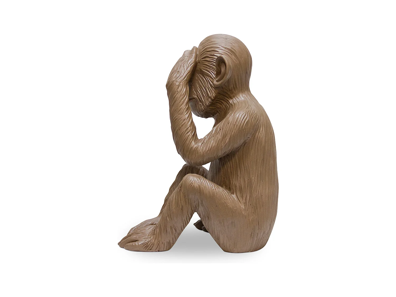 Dekorative Designfigur - Blinder Affe - Sapiens